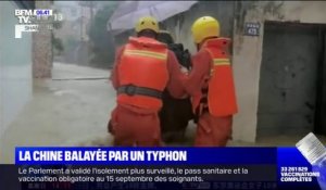 L'est de la Chine balayé par un Typhon