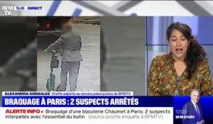 Braquage à Paris: deux suspects interpellés avec une grande partie du butin