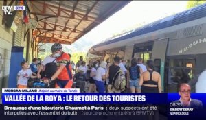 Les touristes sont de retour dans la vallée de la Roya, 10 mois après le passage de la tempête Alex