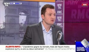 Covid-19: Guillaume Rozier estime "qu'on peut toujours saturer les hôpitaux en France"