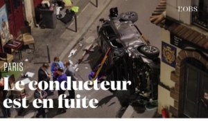 Une voiture percute une terrasse de café à Paris : un décès et six blessés