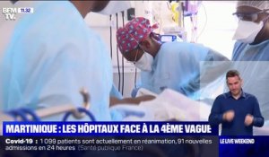En Martinique, les hôpitaux font face à la 4ème vague