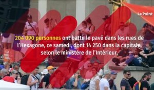 Rassemblements anti-pass sanitaire : plus de 200 000 manifestants en France