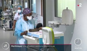Martinique : les hôpitaux sont débordés face à l'afflux de patients Covid