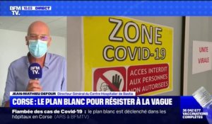 Covid-19: le centre hospitalier de Bastia "a frôlé la saturation" le week-end dernier selon son directeur