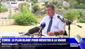 Plan blanc en Corse: le taux d'occupation de l'hôpital de Bastia est de 80%, indique le préfet
