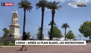 Corse : après le plan blanc, les restrictions