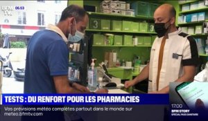 Pass sanitaire: les pharmacies recrutent pour faire face à l'afflux de tests