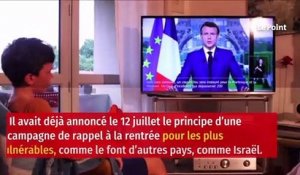 Covid-19 : Macron confirme une troisième dose de vaccin pour certains à la rentrée