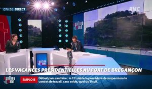 Margaux Bourdin : Les vacances présidentielles au Fort de Brégançon - 06/08