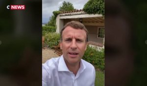 La semaine d'Emmanuel Macron sur TikTok
