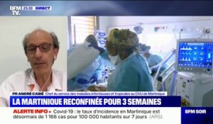 Martinique: "Nous sommes depuis quelques jours en situation de débordement", alerte le Pr. André Cabié