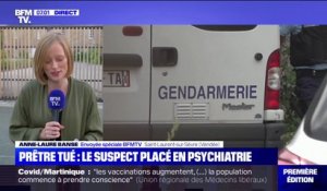 Prêtre tué en Vendée: le suspect toujours hospitalisé en psychiatrie