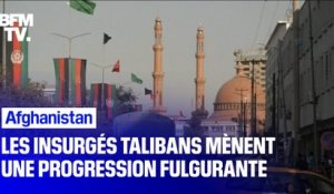 En Afghanistan, les insurgés talibans mènent une progression fulgurante