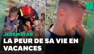 Jeremstar sauvé par les pompiers après une chute en randonnée