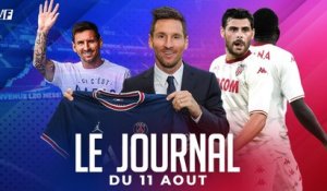 LES COULISSES DE L’ARRIVÉE DE MESSI AU PSG ET LA VICTOIRE DE L’AS MONACO FACE AU SPARTA PRAGUE I LES INFOS FOOT