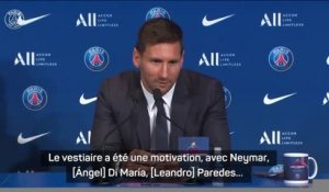 PSG - Messi : "Le vestiaire a été une motivation"