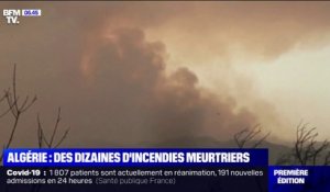 En Algérie, la lutte contre les dizaines d'incendies meurtriers se poursuit