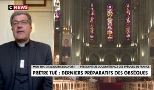 Monseigneur Eric de Moulins-Beaufort : «La mort de ce prêtre n’est pas un évènement isolé»