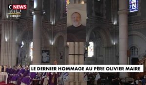 Le dernier hommage au père Olivier Maire