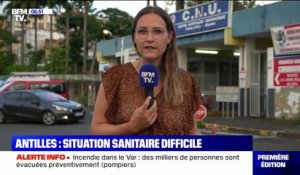 Covid-19: la tension hospitalière est de 184% au au CHU de Point-à-Pitre, en Guadeloupe