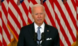 Afghanistan : «Tout cela s'est déroulé plus rapidement que nous l'avions prévu», avoue Joe Biden