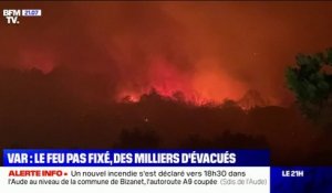 Le feu qui touche le Var est 4 fois plus intense que le grand incendie qui a touché la région en 2003
