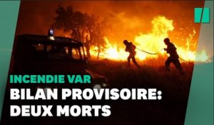 L’incendie dans le Var, toujours pas maîtrisé par les pompiers