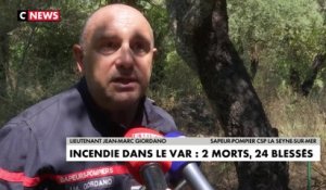 Deux morts et 24 blessés dans l'incendie dans le Var