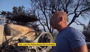 Var : Karim Hernandez, un vigneron traumatisé par les incendies