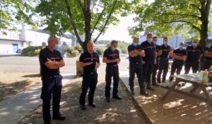 Les pompiers landais de retour après leur mission dans le Var
