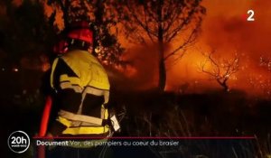 Incendie dans le Var : le combat héroïque des pompiers contre les flammes