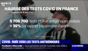 Pass sanitaire: les Français se ruent sur les tests PCR et antigéniques