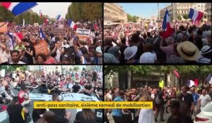 Covid-19 : 175 000 manifestants ont défilé samedi contre le pass sanitaire