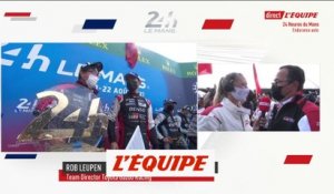 Leupen : « Un super moment » - Auto - 24h du Mans - Toyota