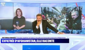 Exfiltrée d'Afghanistan, elle raconte - 23/08