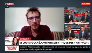 Vaccinations - Le très contesté Louis Fouché dans « Morandini Live »: « J’ai l’impression d’être invité dans un dîner de con ! » - VIDEO