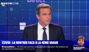 Olivier Véran: Le Covid-19 "nous déborde dans les territoires français où la vaccination est insuffisante"