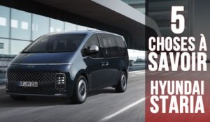 Hyundai Staria, 5 choses à savoir sur un van futuriste