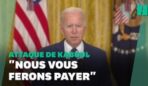 Joe Biden promet de "pourchasser" les auteurs de l'attaque de Kaboul