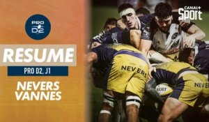 Le résumé de Nevers / Vannes - PRO D2 - 1ère journée