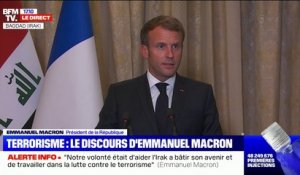 Emmanuel Macron: "La bataille contre le terrorisme islamiste n'est pas terminée"