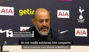 3e j. - Nuno Espírito Santo : "Être leaders ne veut rien dire"