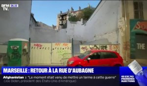 Retour à la rue d'Aubagne, trois ans après l'effondrement de deux immeubles à Marseille