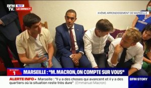 Un responsable associatif interpelle Emmanuel Macron sur le plan "Marseille en grand"