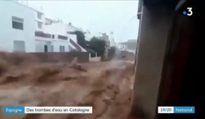 Catalogne : des torrents de boue après un orage au sud de Barcelone