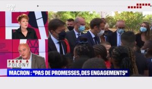 Macron: "Pas de promesses, des engagements" - 02/09