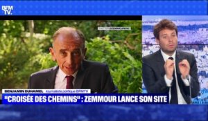 "Croisée des chemins" : Zemmour lance son site - 04/09