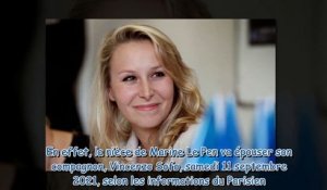 Marion Maréchal - la nièce de Marine Le Pen va se marier
