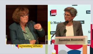Sandrine Rousseau: "On confond le maintien de l'ordre et le fait de garder la paix. Les forces de police doivent garder la paix, la police doit être sous le contrôle démocratique. Je ne peux pas soutenir les revendications des policiers."